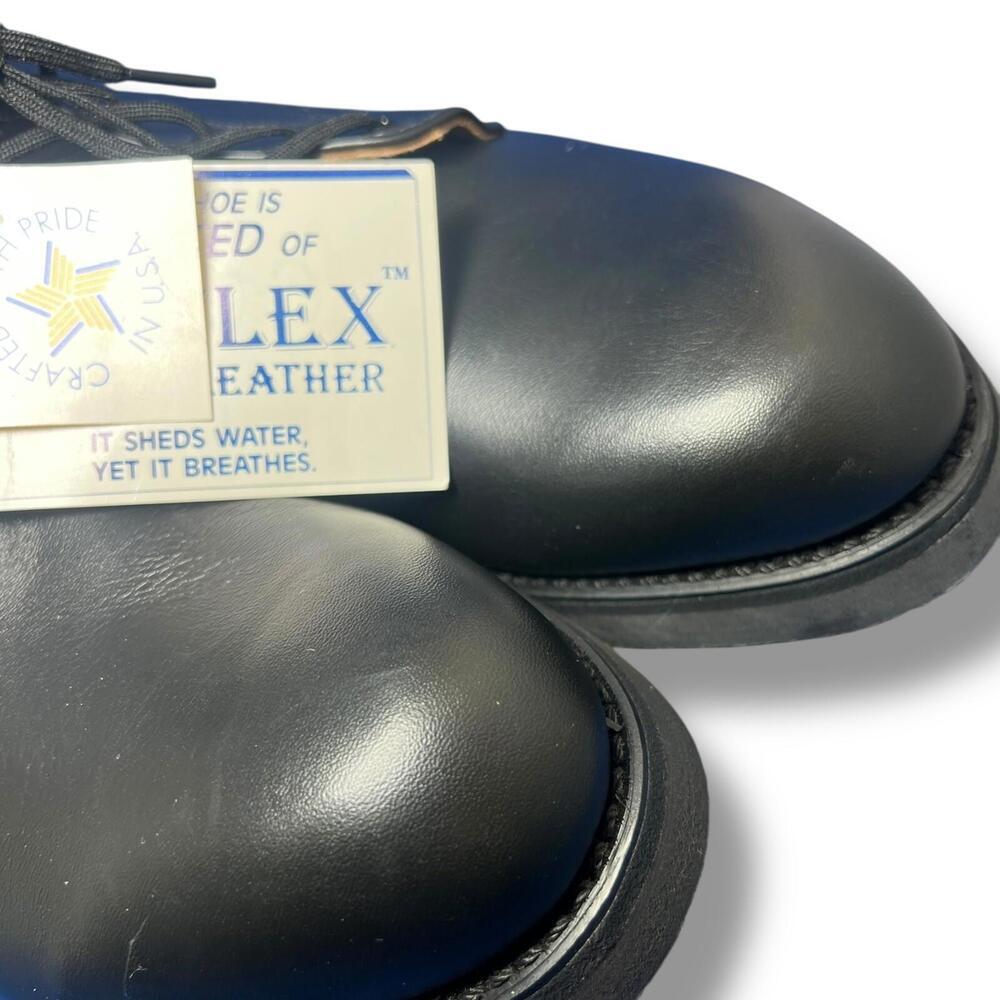 Vintage USPS Work America Postman Boots Men’s Size 11 Black Leather Made in USA - Picture 8 of 12